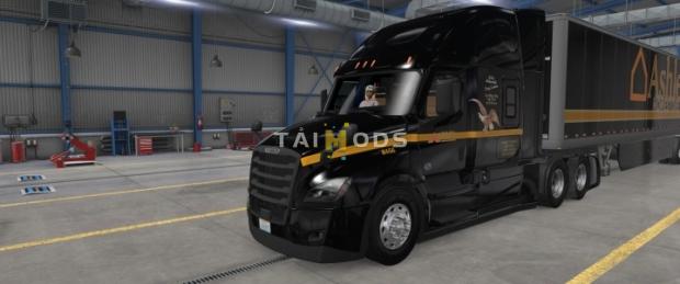 ATS - Cascadia and SCS Trailer Skin Black (Ashley) (1.46.x) ATS - Cascadia and SCS Trailer Skin Black (Ashley) (1.46.x)