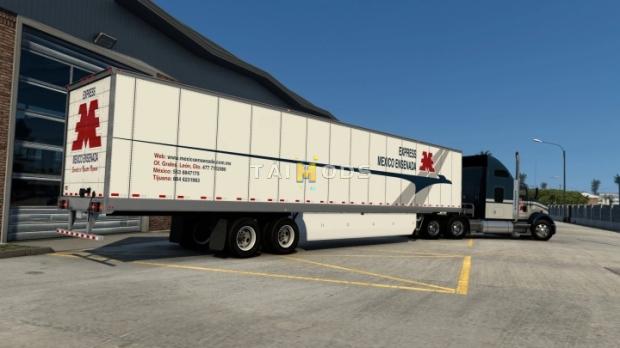 ATS - Express Mexico Ensenada Skinpack V1.0 (1.43.x) (1.43.x) ATS - Express Mexico Ensenada Skinpack V1.0 (1.43.x) (1.43.x)