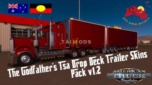 ATS - The Godfathers TSA Drop Deck Trailer Skins Pack V1.2 (1.43.x) (1.43.x) ATS - The Godfathers TSA Drop Deck Trailer Skins Pack V1.2 (1.43.x) (1.43.x)