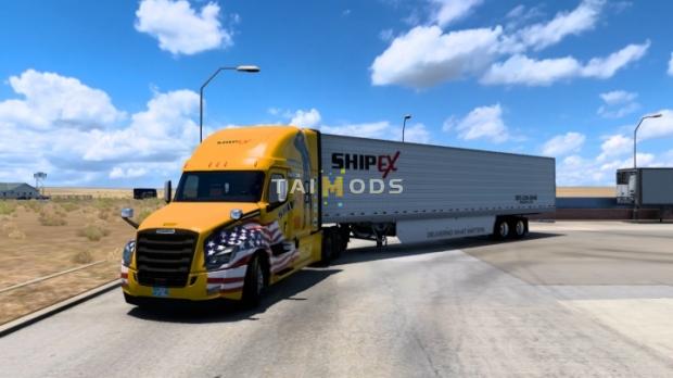 ATS - Ship Ex Logistics (Honor Our Military) Skin V1.0 (1.41.x) (1.41.x) ATS - Ship Ex Logistics (Honor Our Military) Skin V1.0 (1.41.x) (1.41.x)