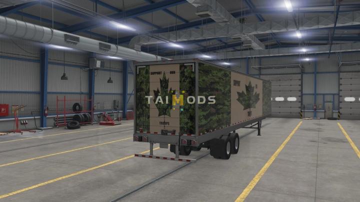 ATS - Canadian Support Our Troops V1.0 (1.41.x) (1.41.x) ATS - Canadian Support Our Troops V1.0 (1.41.x) (1.41.x)
