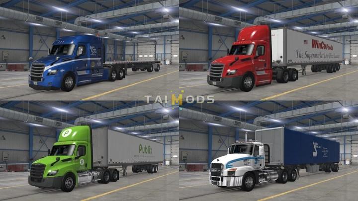 ATS - Skin Pack V1.6 (1.40.x) (1.40.x) ATS - Skin Pack V1.6 (1.40.x) (1.40.x)