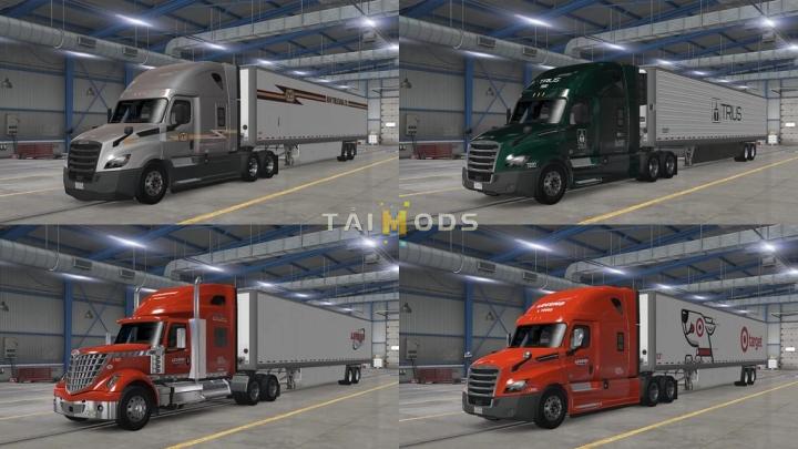 ATS - Skin Pack V1.6 (1.40.x) (1.40.x) ATS - Skin Pack V1.6 (1.40.x) (1.40.x)