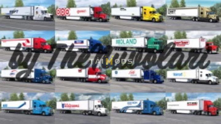 ATS - SCS Software 53ft Trailer Skin Pack V1.2.5 (1.40.x) (1.40.x) ATS - SCS Software 53ft Trailer Skin Pack V1.2.5 (1.40.x) (1.40.x)