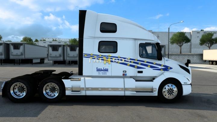 ATS - Euro Line Skin V1.0 (1.40.x) (1.40.x)