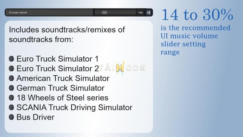 ATS - Menu Music Remixes & Nostalgic Soundtracks (1.56.x) ATS - Menu Music Remixes & Nostalgic Soundtracks (1.56.x)