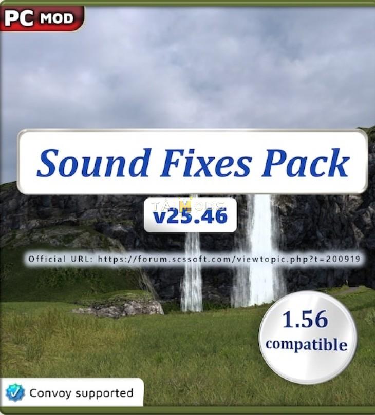 ATS - Sound Fixes Pack V25.46 (1.56.x) ATS - Sound Fixes Pack V25.46 (1.56.x)
