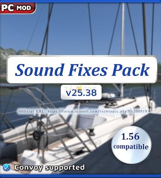 ATS - Sound Fixes Pack V25.38 (1.56.x) ATS - Sound Fixes Pack V25.38 (1.56.x)