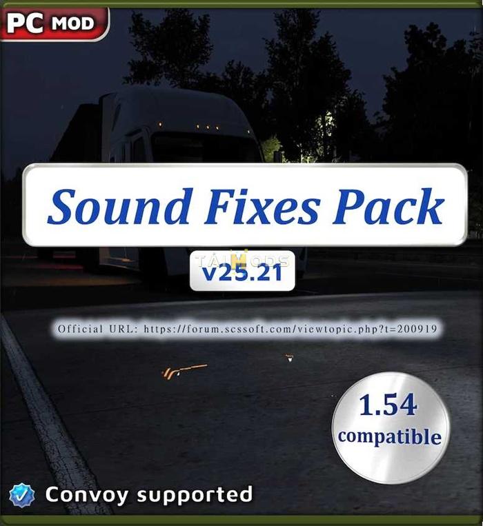 ATS - Sound Fixes Pack V25.21 (1.54.x) ATS - Sound Fixes Pack V25.21 (1.54.x)