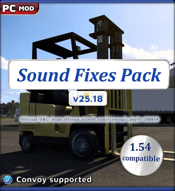 ATS - Sound Fixes Pack V25.18 (1.54.x) ATS - Sound Fixes Pack V25.18 (1.54.x)