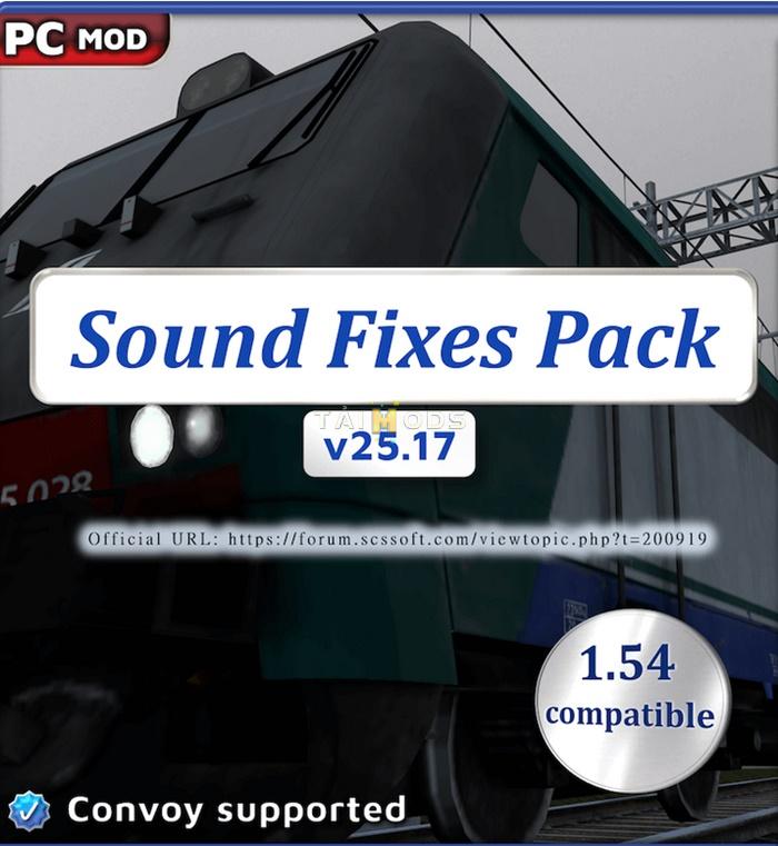 ATS - Sound Fixes Pack V25.17 (1.54.x) ATS - Sound Fixes Pack V25.17 (1.54.x)