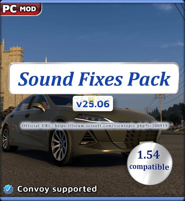 ATS - Sound Fixes Pack V25.06 (1.54.x) ATS - Sound Fixes Pack V25.06 (1.54.x)