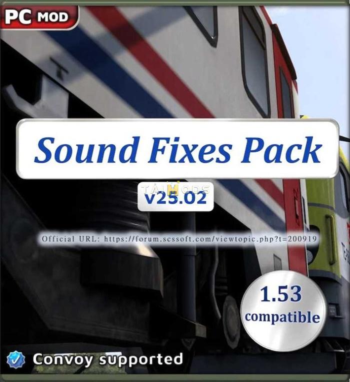 ATS - Sound Fixes Pack V25.02 (1.53.x) ATS - Sound Fixes Pack V25.02 (1.53.x)