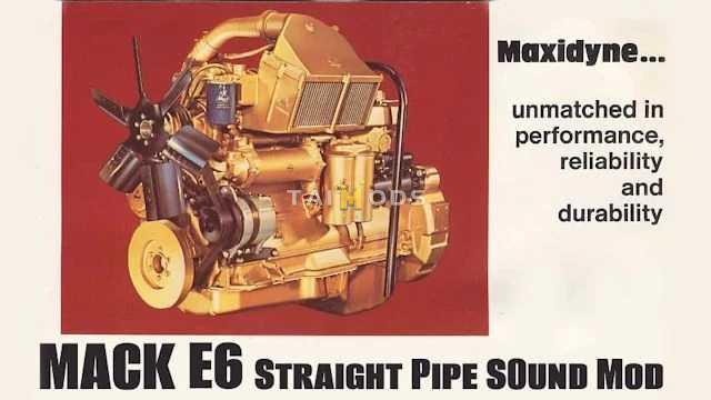 ATS - Mack E6 Straight Pipe Sound Mod V1.0 (1.55.x) ATS - Mack E6 Straight Pipe Sound Mod V1.0 (1.55.x)