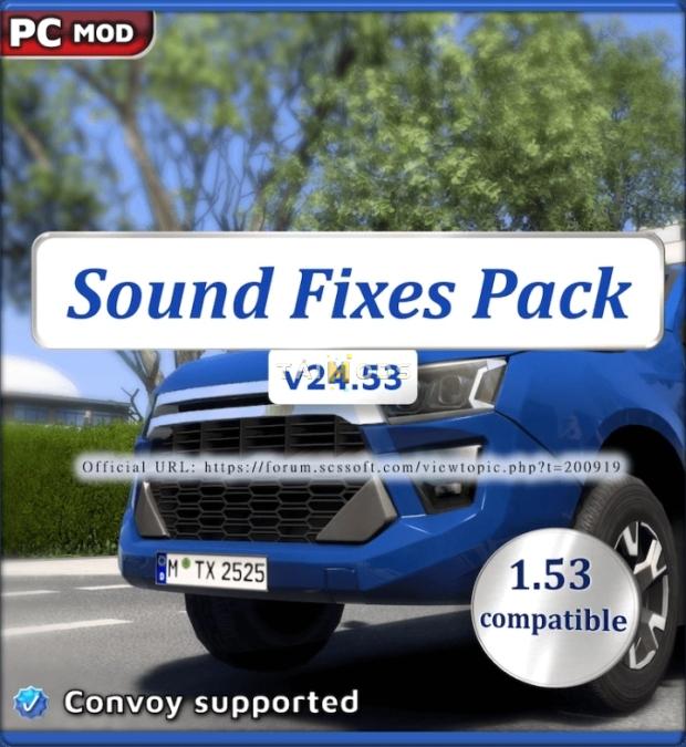 ATS - Sound Fixes Pack V24.53 (1.53.x) ATS - Sound Fixes Pack V24.53 (1.53.x)
