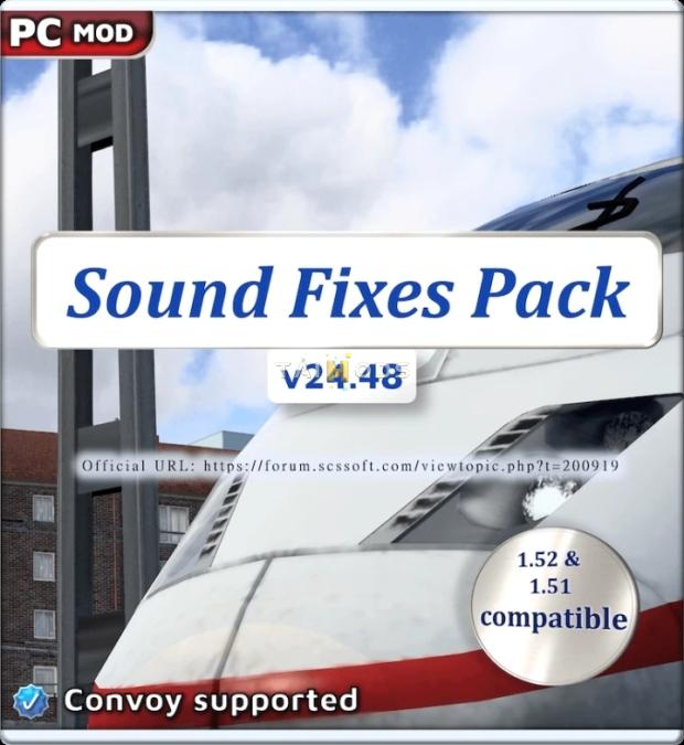 ATS - Sound Fixes Pack V24.48 (1.52.x) ATS - Sound Fixes Pack V24.48 (1.52.x)