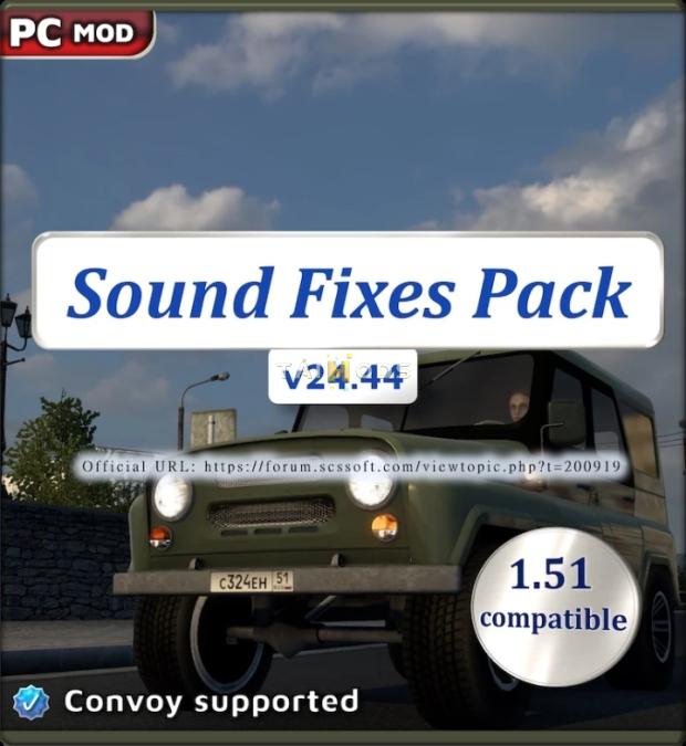 ATS - Sound Fixes Pack V24.44 (1.51.x) ATS - Sound Fixes Pack V24.44 (1.51.x)