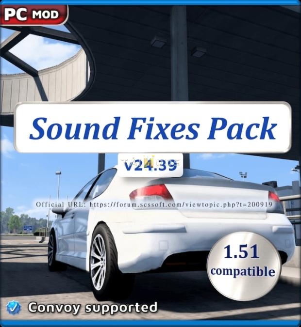 ATS - Sound Fixes Pack V24.39 (1.51.x) ATS - Sound Fixes Pack V24.39 (1.51.x)
