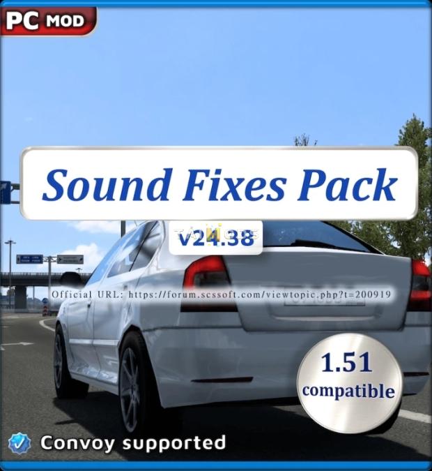 ATS - Sound Fixes Pack V24.38 (1.51.x) ATS - Sound Fixes Pack V24.38 (1.51.x)