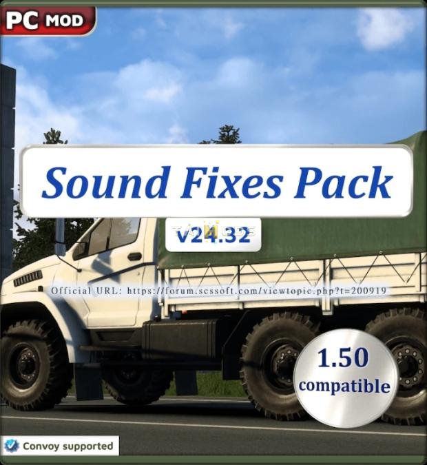 ATS - Sound Fixes Pack V24.32 (1.50.x) ATS - Sound Fixes Pack V24.32 (1.50.x)