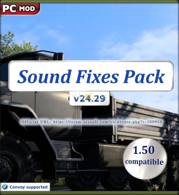ATS - Sound Fixes Pack V24.29 (1.50.x) ATS - Sound Fixes Pack V24.29 (1.50.x)