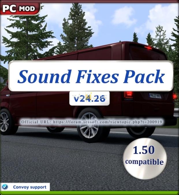 ATS - Sound Fixes Pack V24.26 (1.50.x) ATS - Sound Fixes Pack V24.26 (1.50.x)