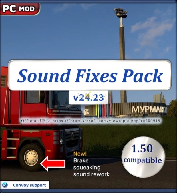 ATS - Sound Fixes Pack V24.23.1 (1.50.x) ATS - Sound Fixes Pack V24.23.1 (1.50.x)