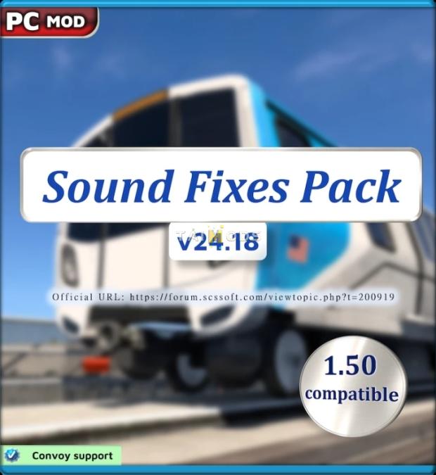 ATS - Sound Fixes Pack V24.18.1 (1.50.x) ATS - Sound Fixes Pack V24.18.1 (1.50.x)