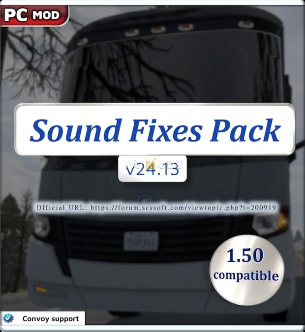 ATS - Sound Fixes Pack V24.13 (1.50.x) ATS - Sound Fixes Pack V24.13 (1.50.x)