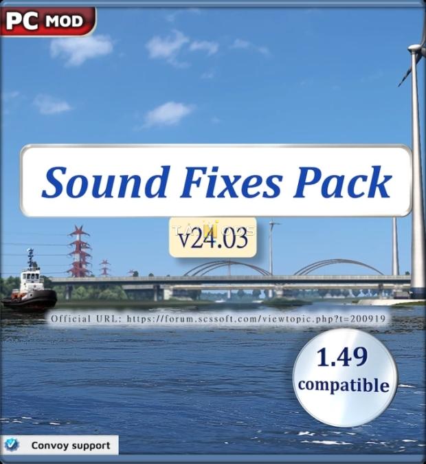 ATS - Sound Fixes Pack V24.03 (1.49.x) ATS - Sound Fixes Pack V24.03 (1.49.x)