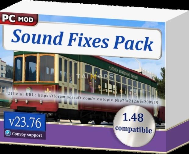 ATS - Sound Fixes Pack V23.76 (1.48.x) ATS - Sound Fixes Pack V23.76 (1.48.x)