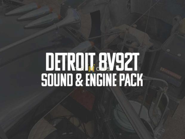 ATS - Detroit 8V92 Sound & Engine Pack V1.0 (1.47.x) ATS - Detroit 8V92 Sound & Engine Pack V1.0 (1.47.x)