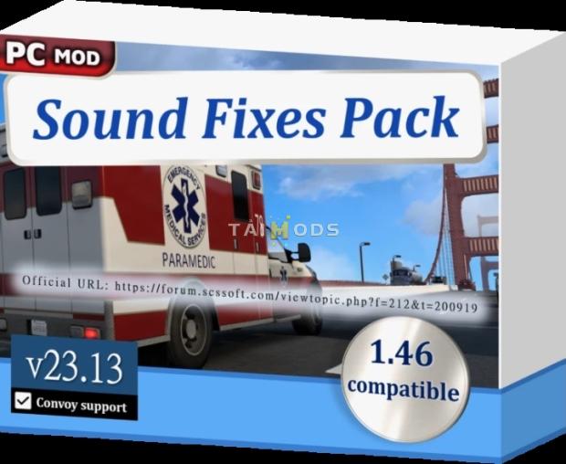 ATS - Sound Fixes Pack V23.13 (1.46.x) ATS - Sound Fixes Pack V23.13 (1.46.x)