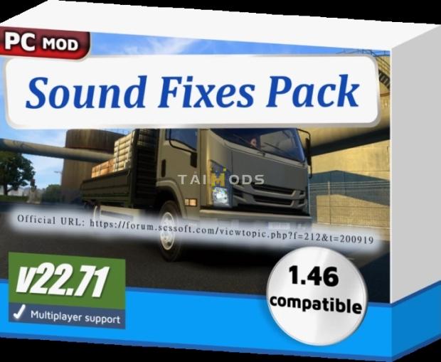 ATS - Sound Fixes Pack Open Beta Only V22.71 (1.46.x) ATS - Sound Fixes Pack Open Beta Only V22.71 (1.46.x)