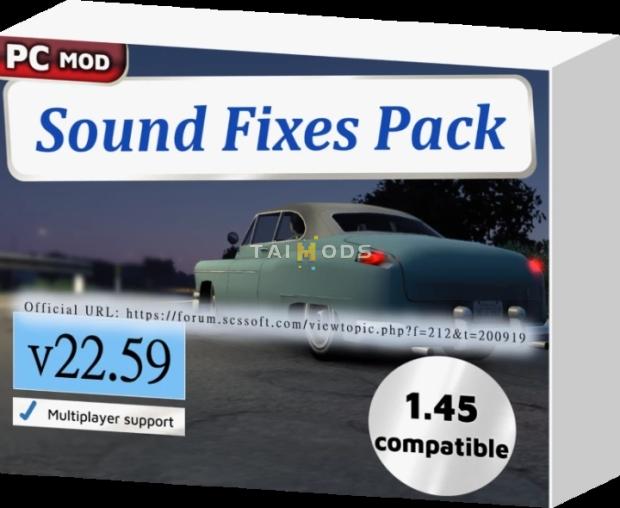 ATS - Sound Fixes Pack v22.59 (1.45.x) ATS - Sound Fixes Pack v22.59 (1.45.x)