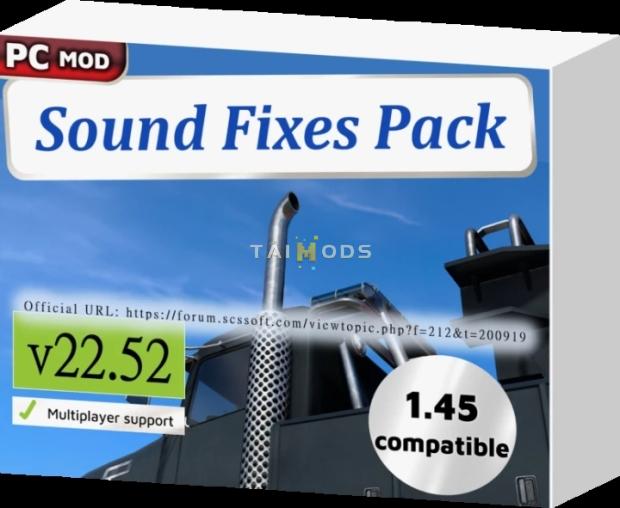 ATS - Sound Fixes Pack V22.52 (1.45.x) ATS - Sound Fixes Pack V22.52 (1.45.x)