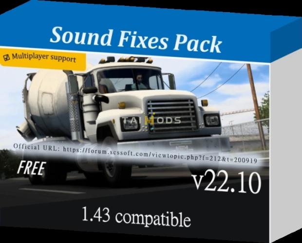 ATS - Sound Fixes Pack V22.10 (1.43.x) (1.43.x) ATS - Sound Fixes Pack V22.10 (1.43.x) (1.43.x)
