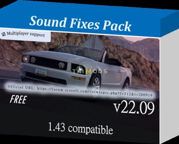 ATS - Sound Fixes Pack V22.09 (1.43.x) (1.43.x) ATS - Sound Fixes Pack V22.09 (1.43.x) (1.43.x)