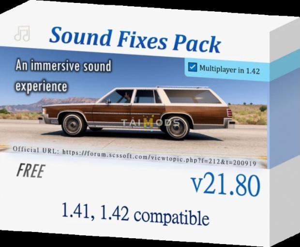ATS - Sound Fixes Pack V21.80 (1.42.x) (1.42.x) ATS - Sound Fixes Pack V21.80 (1.42.x) (1.42.x)
