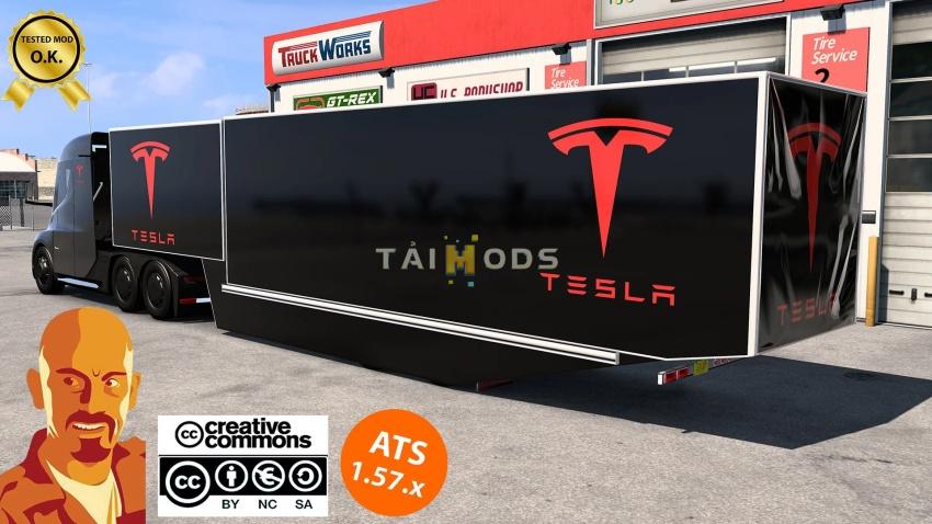 ATS - Tesla Trailer V1.0 (1.57.x) ATS - Tesla Trailer V1.0 (1.57.x)