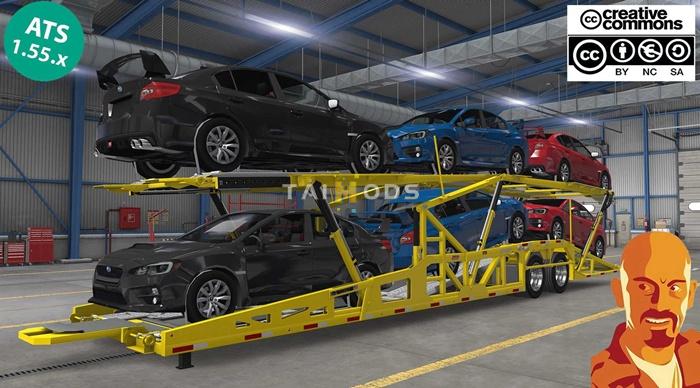 ATS - Cottrell Car Hauler Trailer V2.0 (1.55.x) ATS - Cottrell Car Hauler Trailer V2.0 (1.55.x)