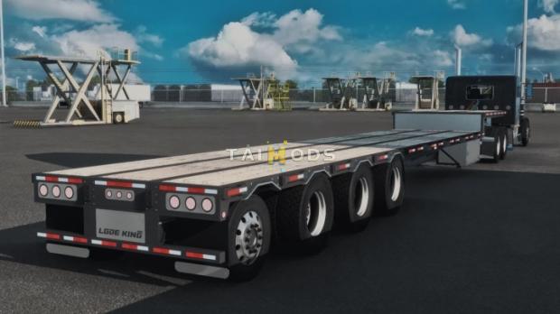 ATS - Lodeking Stepdeck Trailer V1.53 (1.53.x) ATS - Lodeking Stepdeck Trailer V1.53 (1.53.x)
