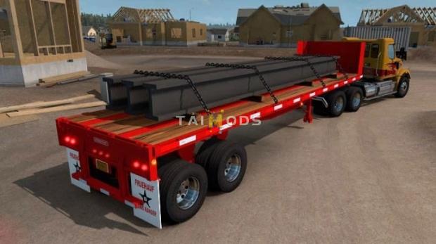 ATS - Fruehauf Flatbet Trailer V1.1 (1.52.x) ATS - Fruehauf Flatbet Trailer V1.1 (1.52.x)