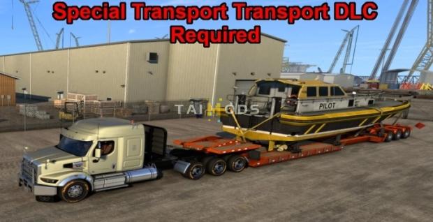 ATS - Lowboy Trailers v1.51a (1.51.x) ATS - Lowboy Trailers v1.51a (1.51.x)