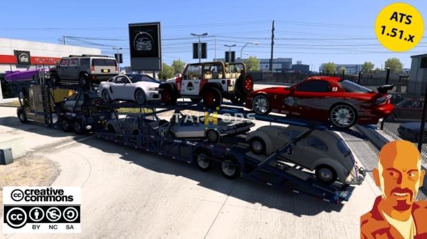 ATS - Cottrell Car Hauler Trailer V1.2 (1.51.x) ATS - Cottrell Car Hauler Trailer V1.2 (1.51.x)