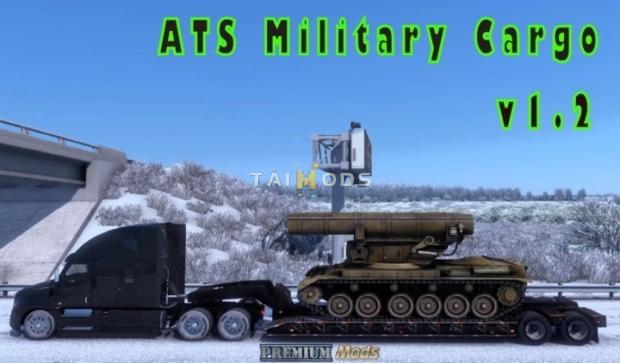 ATS - Military Trailer Cargo & Traffic Pack V1.2 (1.51.x) ATS - Military Trailer Cargo & Traffic Pack V1.2 (1.51.x)
