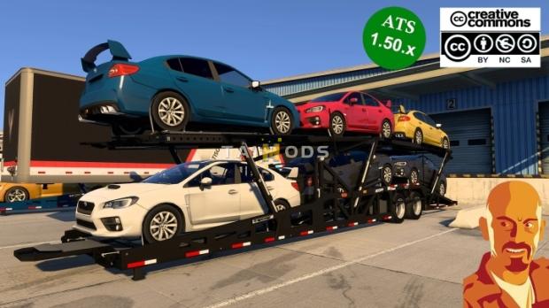 ATS - Cottrell Car Hauler Trailer V1.0 (1.50.x) ATS - Cottrell Car Hauler Trailer V1.0 (1.50.x)