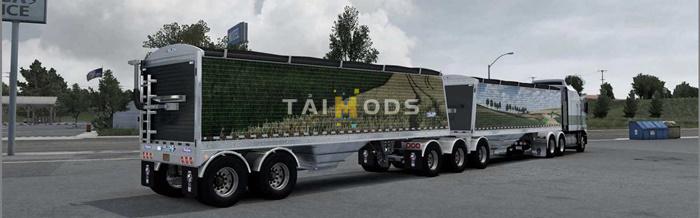 ATS - Wilson Grain Hopper Trailer (1.49.x) ATS - Wilson Grain Hopper Trailer (1.49.x)