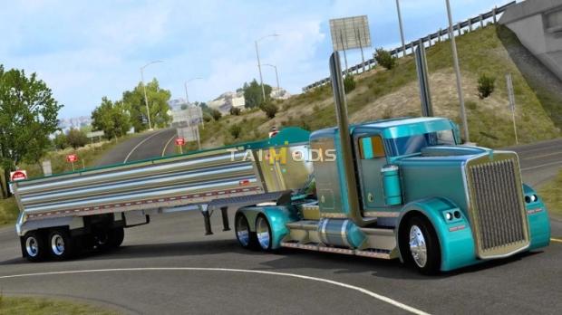 ATS - Travis Wave Wedge EndDump Trailer V1.6 (1.49.x) ATS - Travis Wave Wedge EndDump Trailer V1.6 (1.49.x)