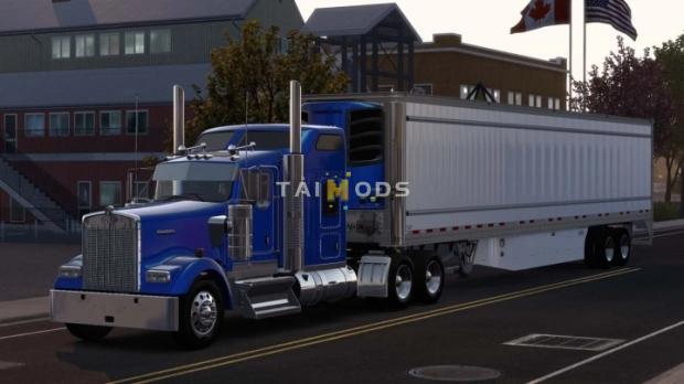 ATS - Reefer Vanguard 2023 Trailer V1.1 (1.48.x) ATS - Reefer Vanguard 2023 Trailer V1.1 (1.48.x)